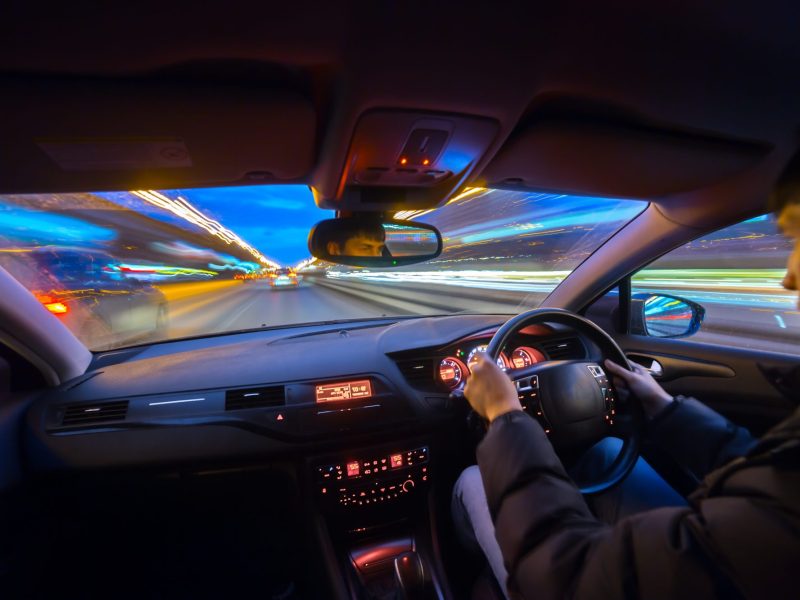 City,Road,View,From,Inside,Car,Natural,Light,Street,And