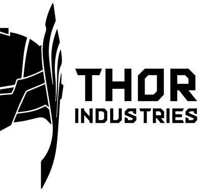 THOR INDUSTRIES LOGO BLACK HORIZONTAL RGB