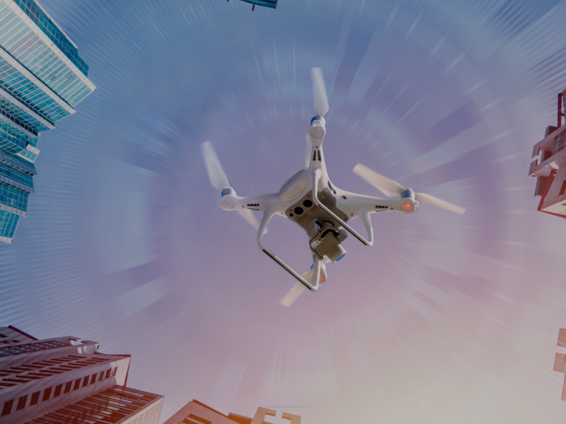 Drone header